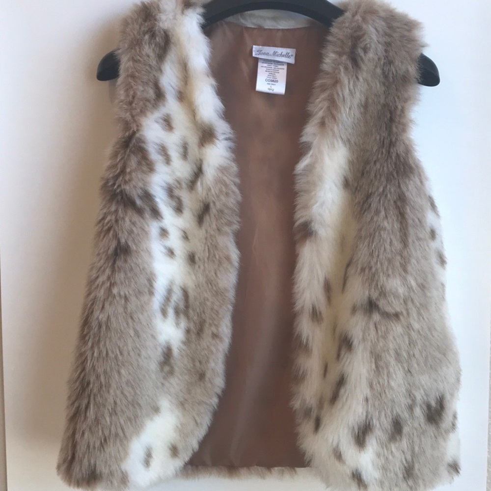 Jona Michelle faux fur vest